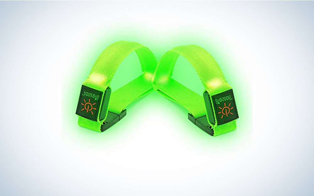 BSEEN LED Armband, Running armband, led Bracelet Glow in The Dark-Safety Running Gear