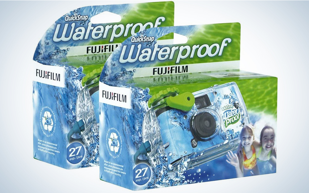 Fujifilm Disposable QuickSnap Waterproof Pool Underwater 35mm Camera