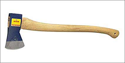 A Hults Bruk axe on a white background.