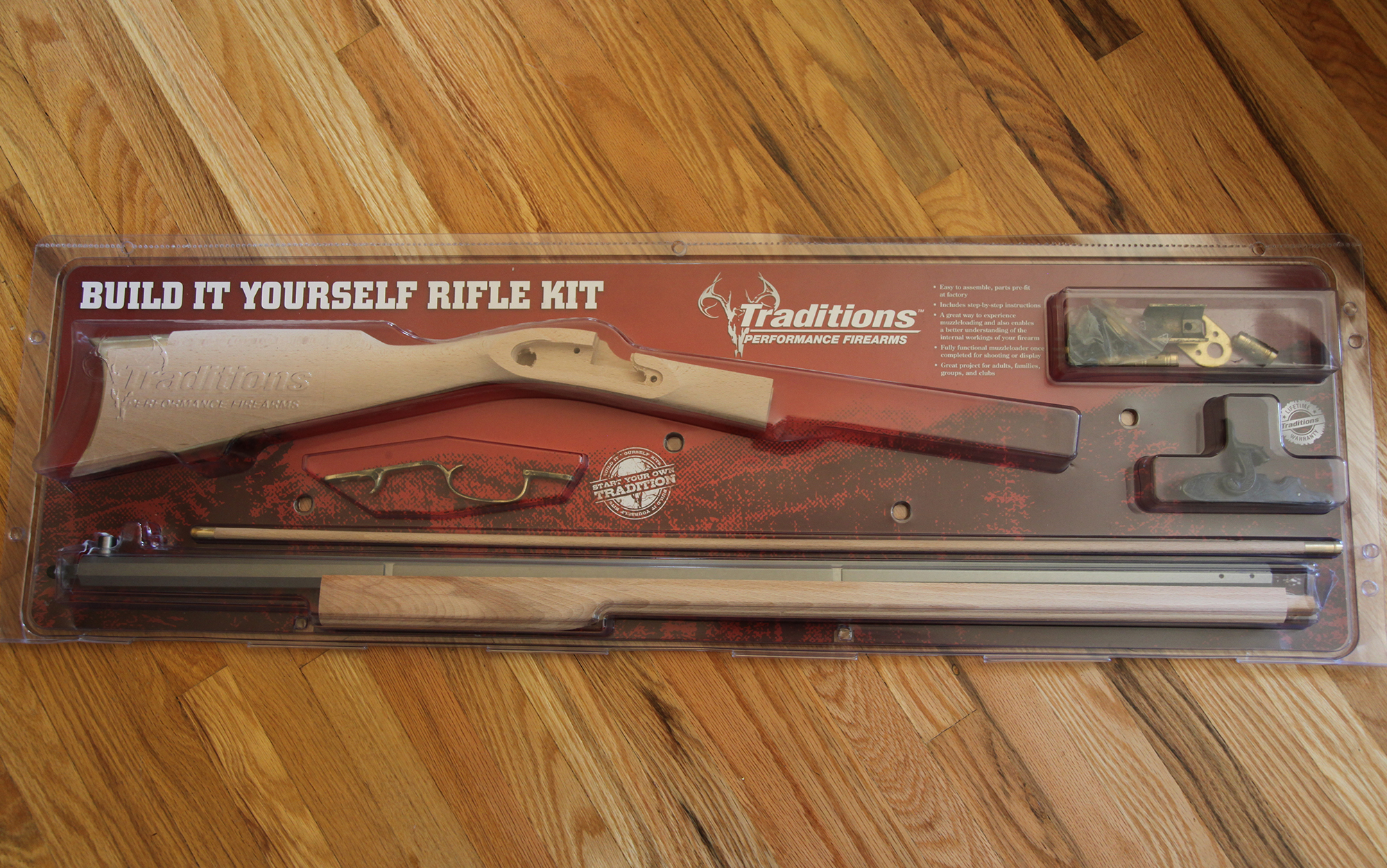Traditions makes a "buil-your-own-rifle" kit.