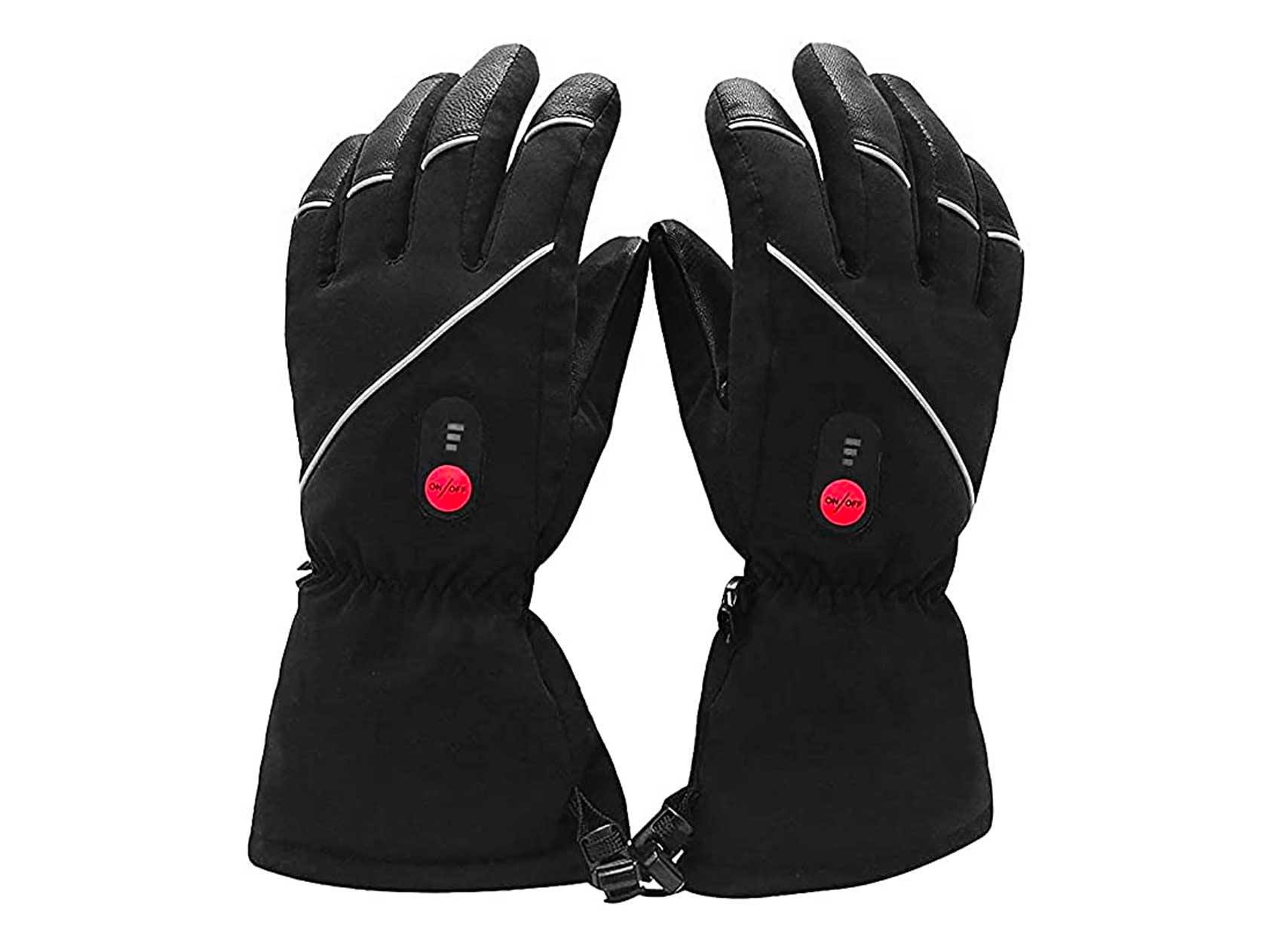 Savior Heated Gloves for Men Women, Rechargeable Electric Heated Gloves,Heated Skiing Gloves and Snowboarding Gloves