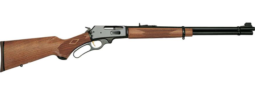 A Marlin lever gun chambered in .30/30 Winchester.