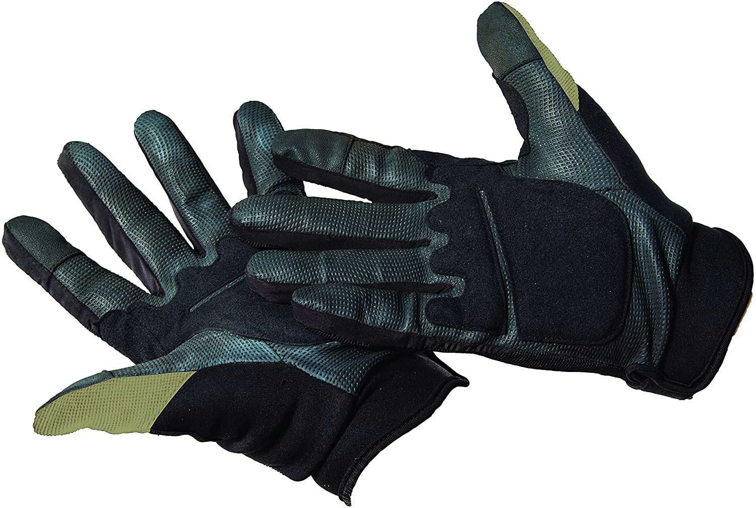 3m Thinsulate Shooting Fingerless Gloves Green 