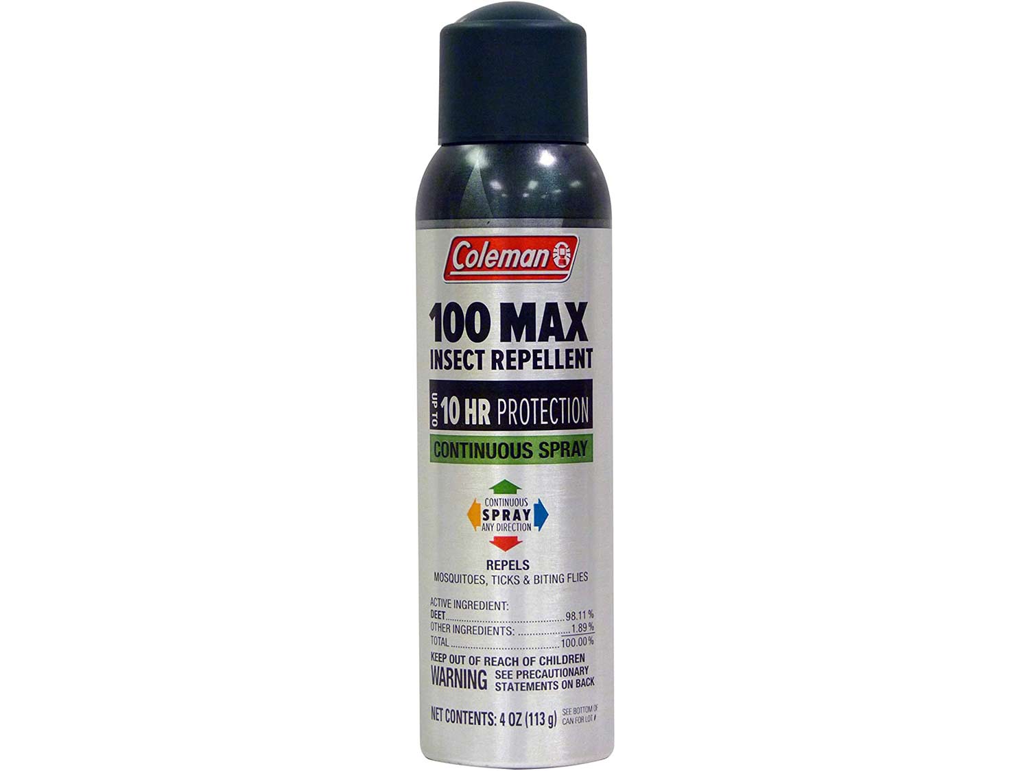 Coleman 100 Max 100% DEET Insect Repellent Spray