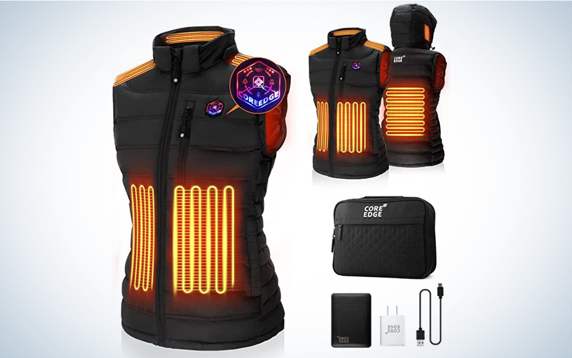 The COREEDGE is the best heated vest for women.