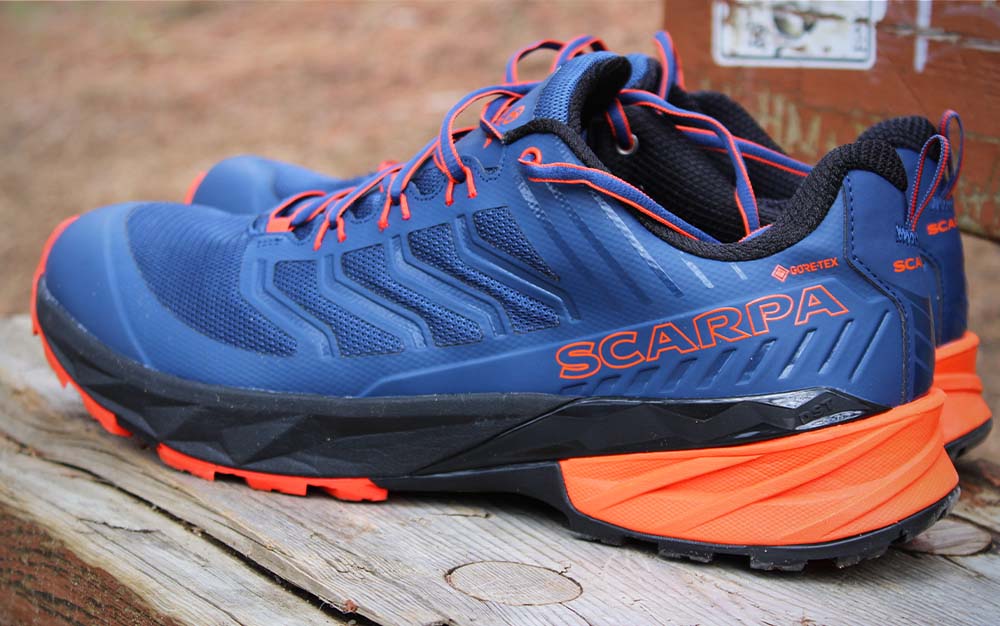 A trail-runner-inspired shoe with support for long miles.