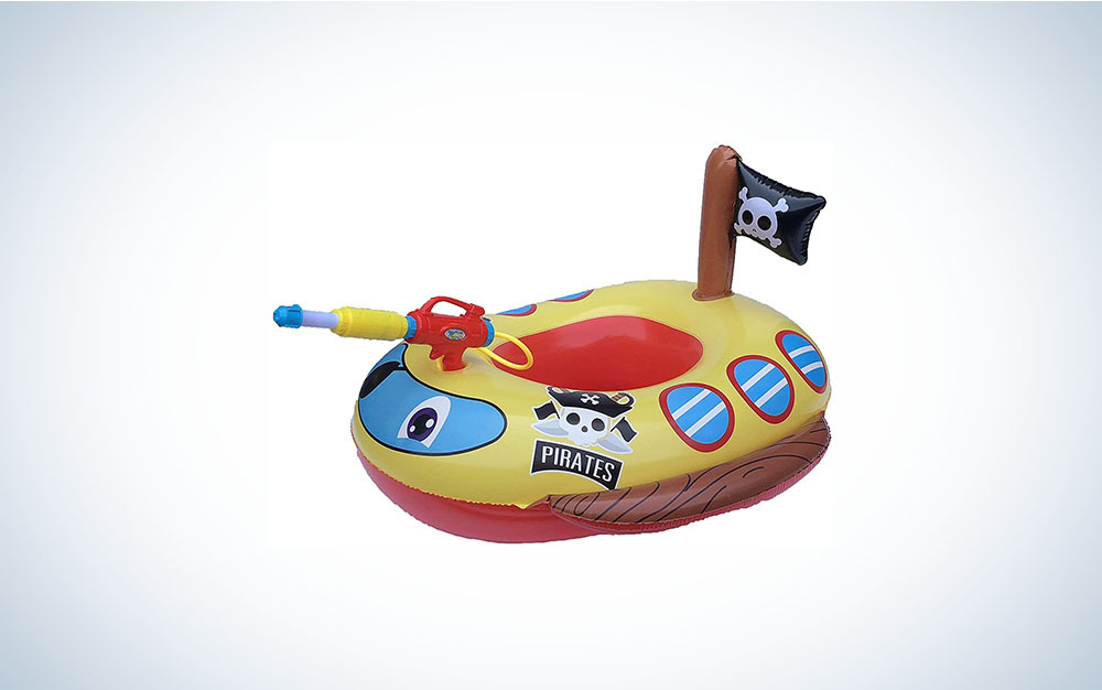 Colorful pool float for kids