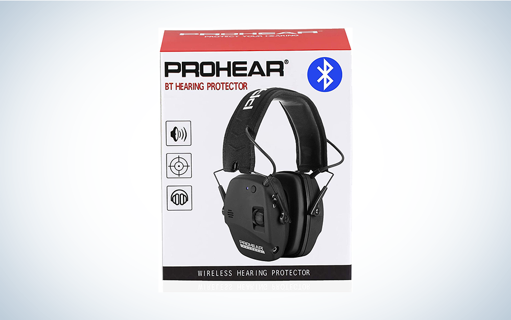 black earmuffs for hearing protection