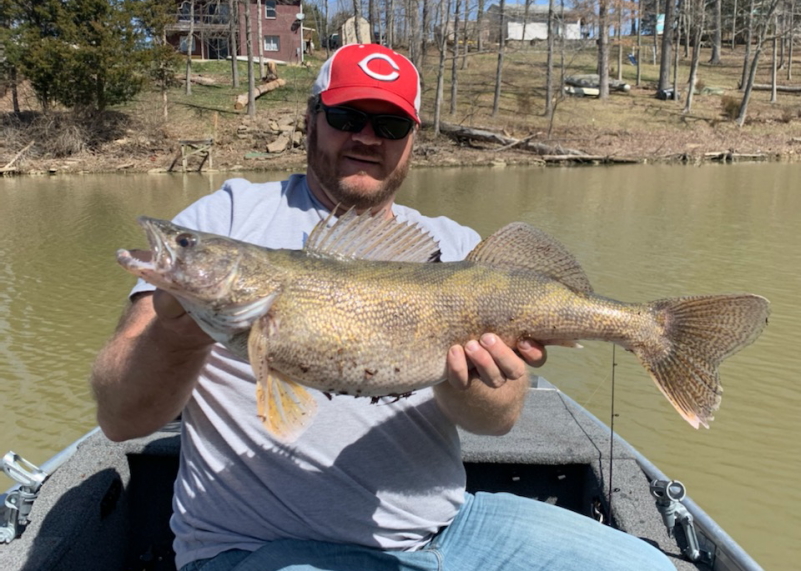 Crappie Angler Catches the New Kentucky State-Record Saugeye