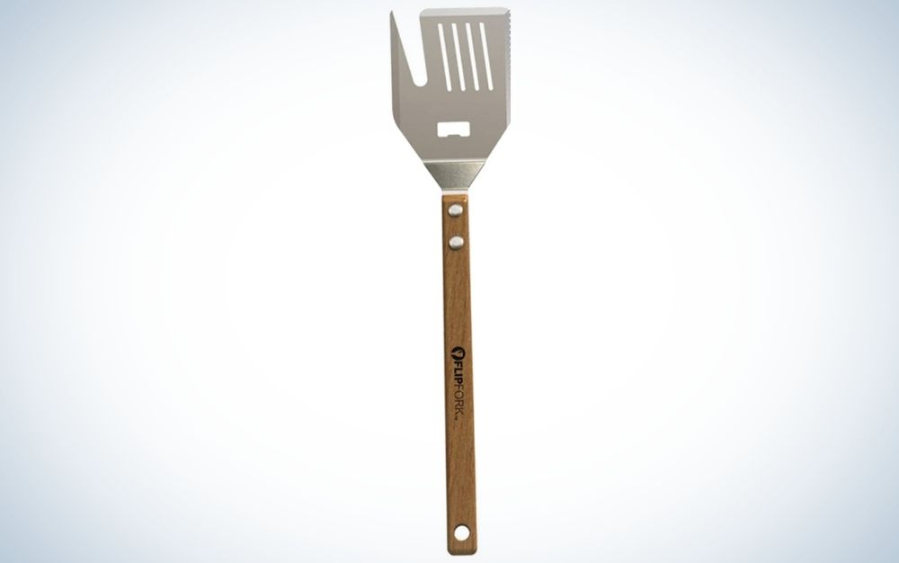 Spatula with knife and blade BBQ grill tool prime day deal