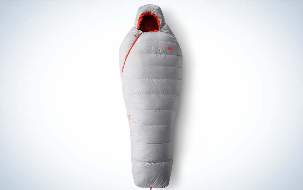 A white best sleeping bag