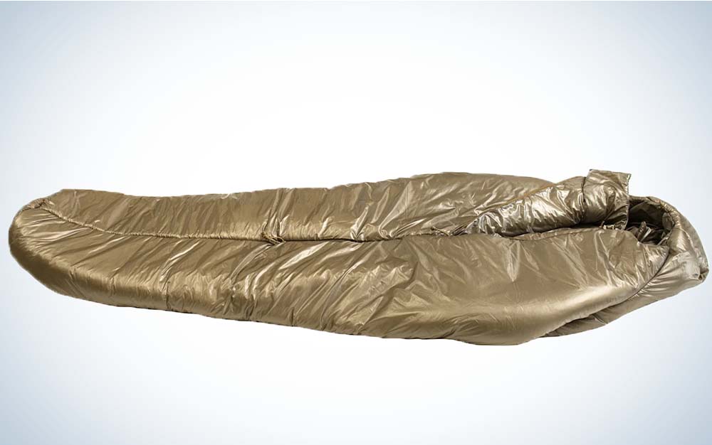 A gold best sleeping bag