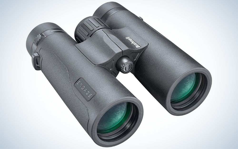 Black, aluminum binoculars for father's day gift