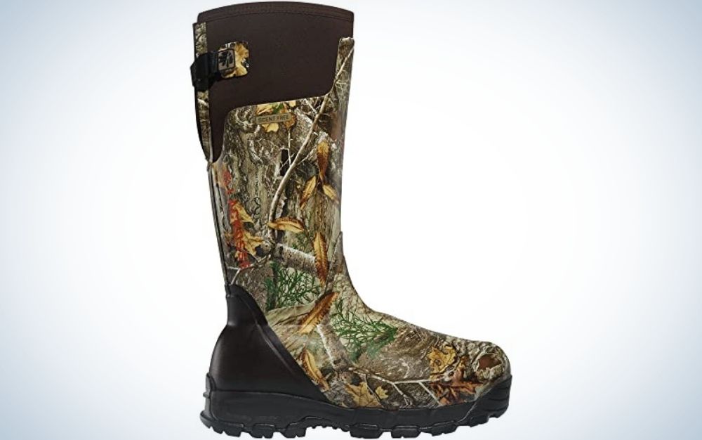 A pair of black and military boots are the best hunting boots
