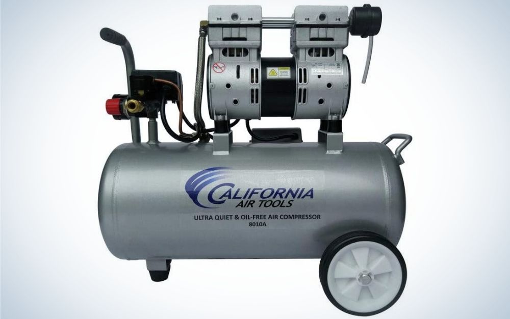 California air tools is our pick for best air compressor that's quiet.
