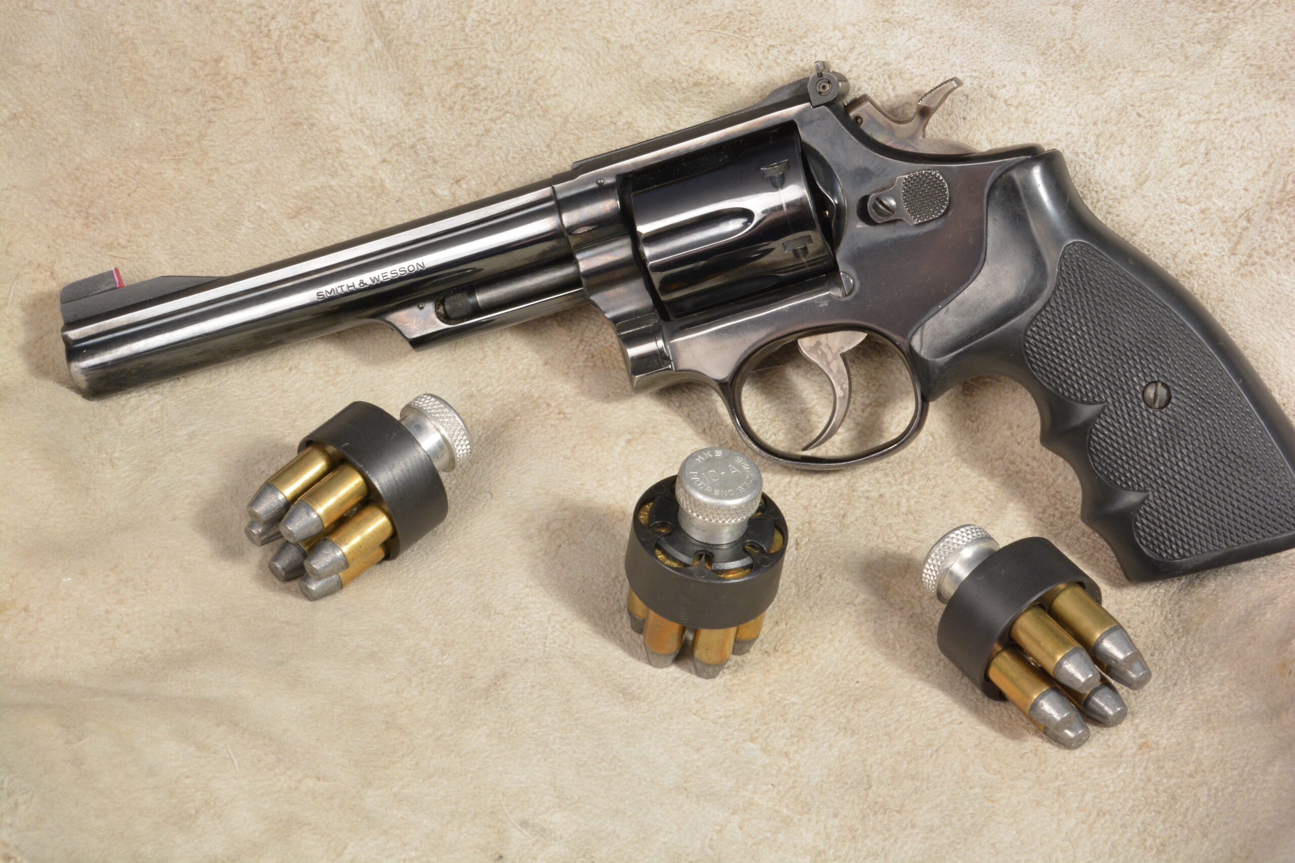 Model 19 is our pick for best revolver.