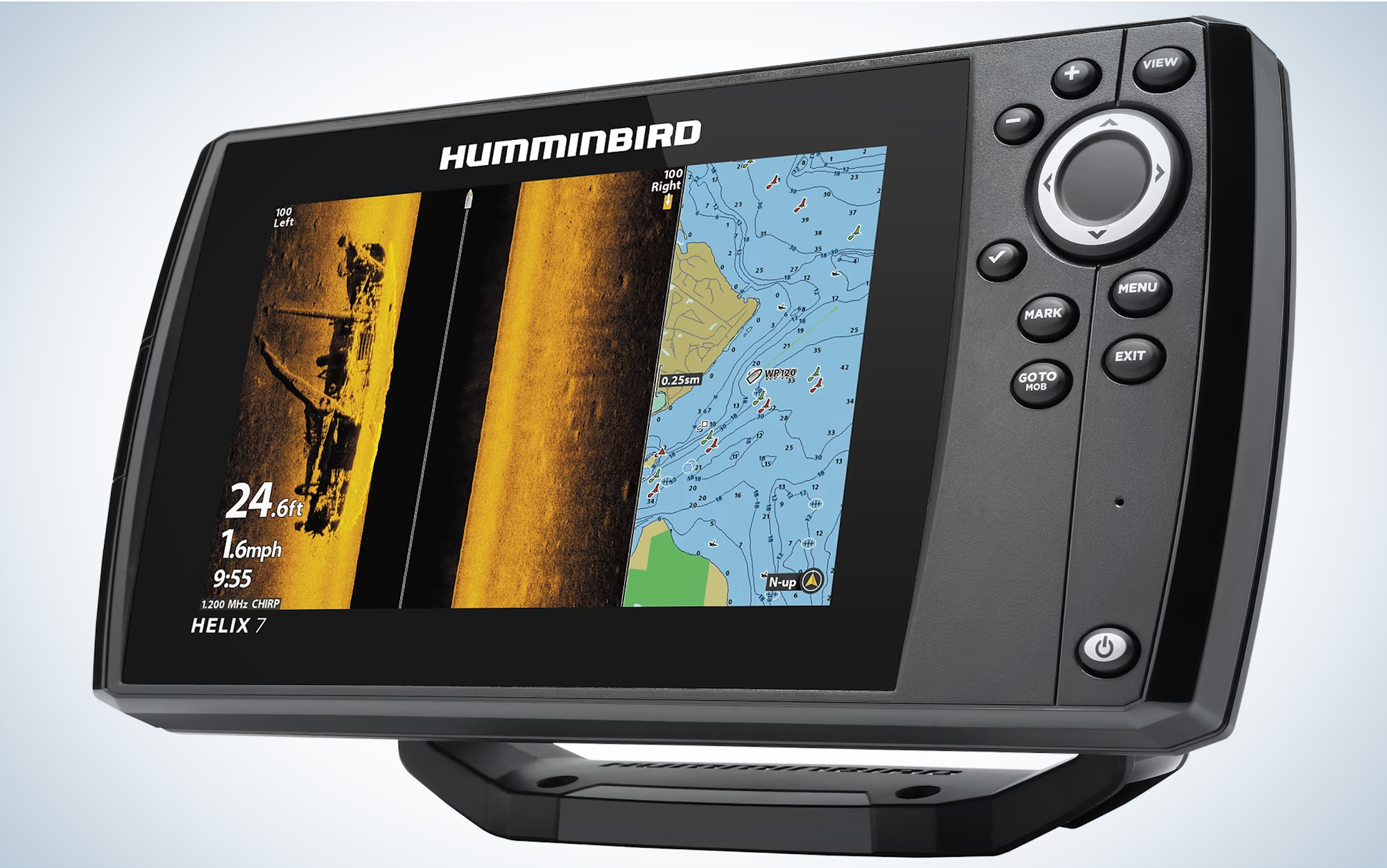 The Humminbird Helix 7 is the best GPS for anglers.