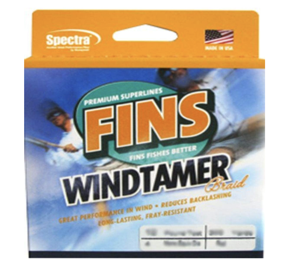 Fins Windtamer is the best braided fishing line.