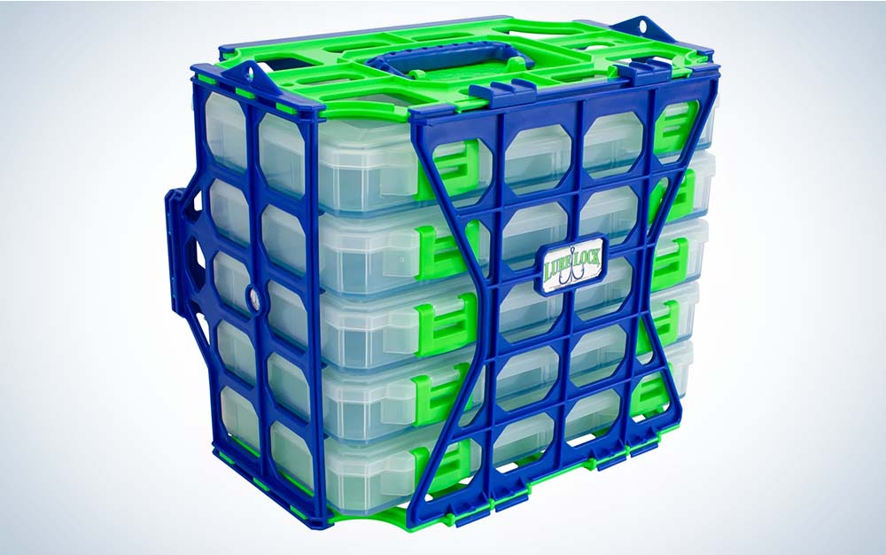 LureLock Locker is our pick for the best tackle boxes.