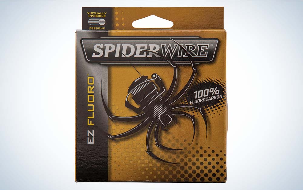 Brown Spiderwire EX fishing line packaging