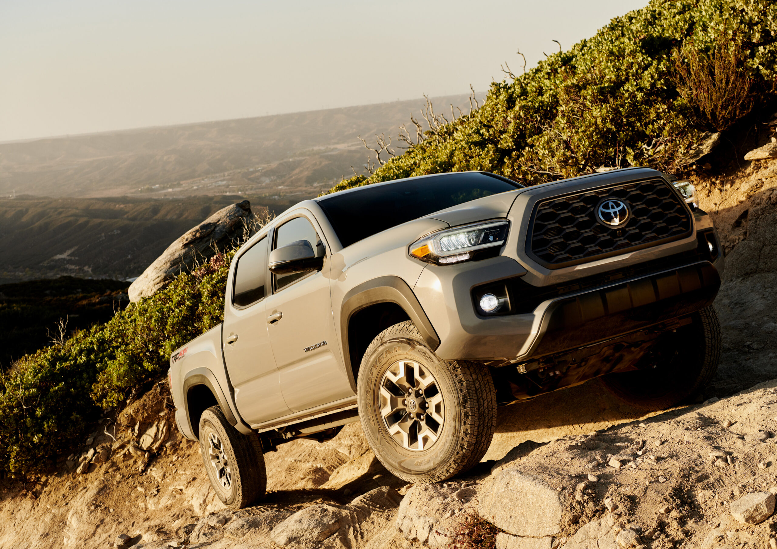 The Tacoma has a low tow and payload capacity rating.
