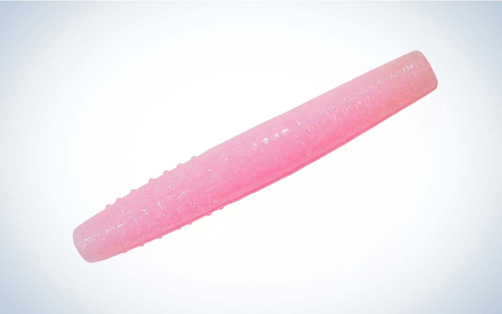 A pink Z-Man Finesse TRD lure