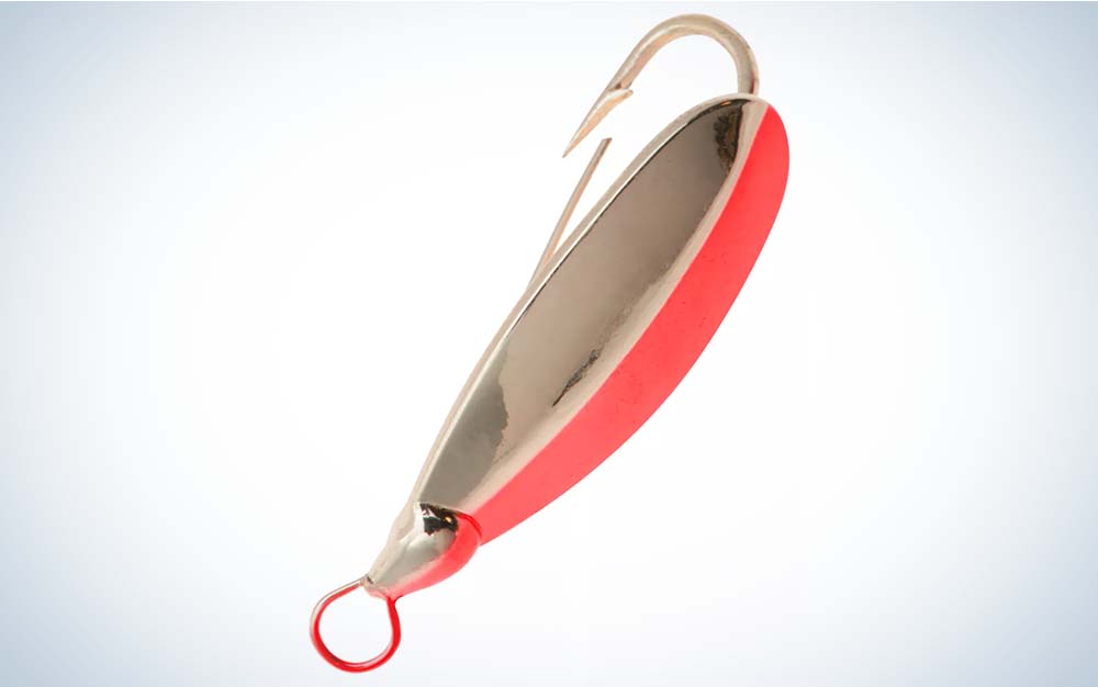 A red and gold lure