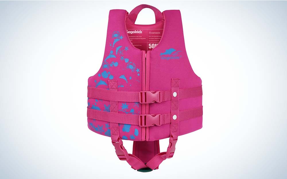 GogoKids swim vest is the best life jacket.
