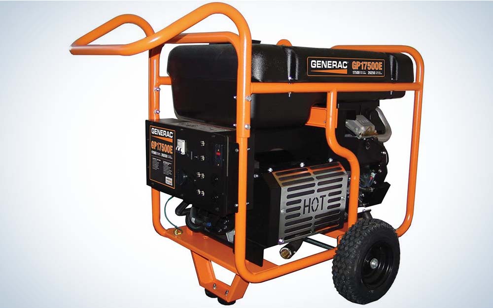 The Generac is our pick for best portable generator.