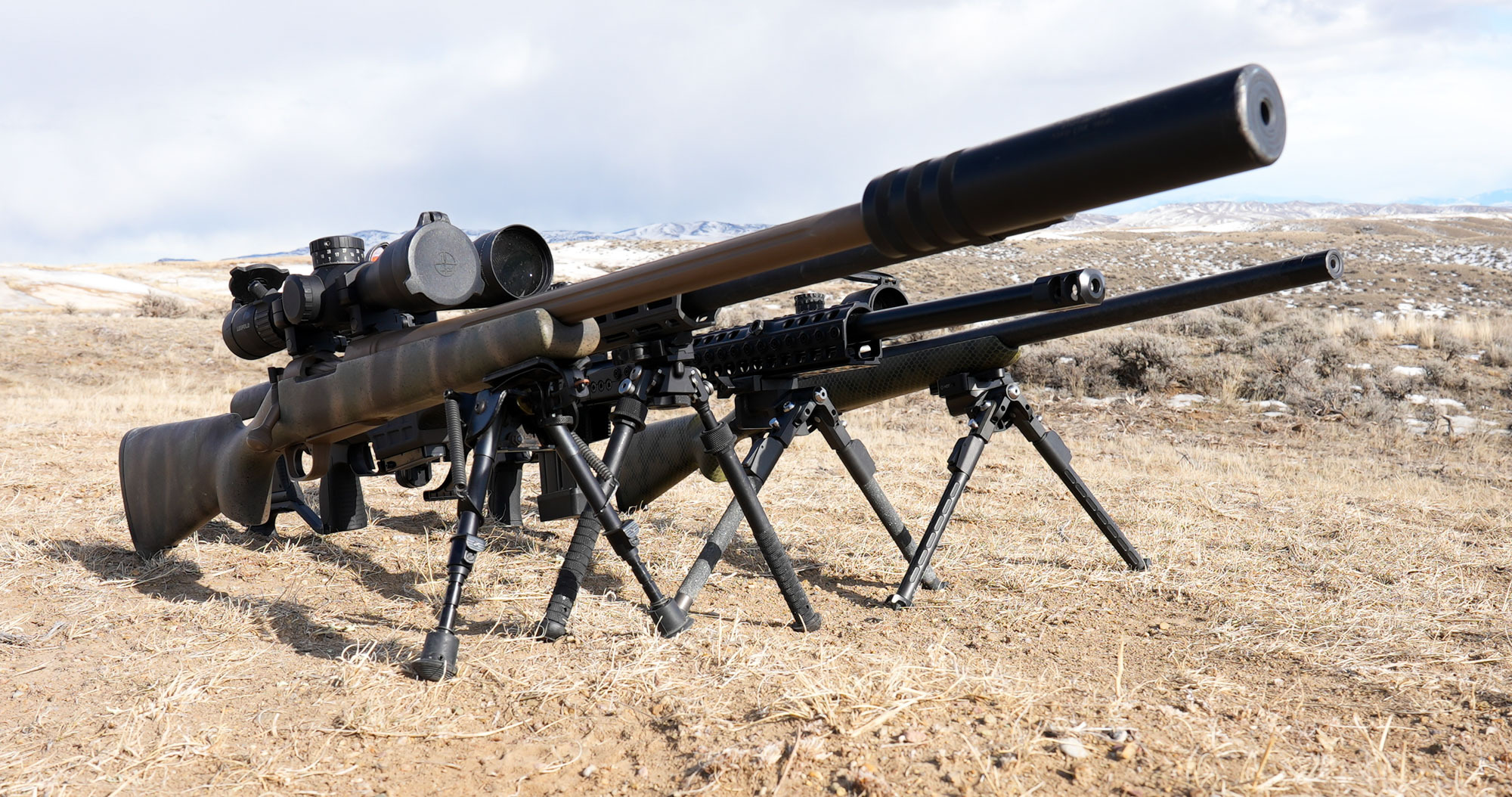 Bipods come in a wide variety of sizes and styles depending on your shooting needs. 
