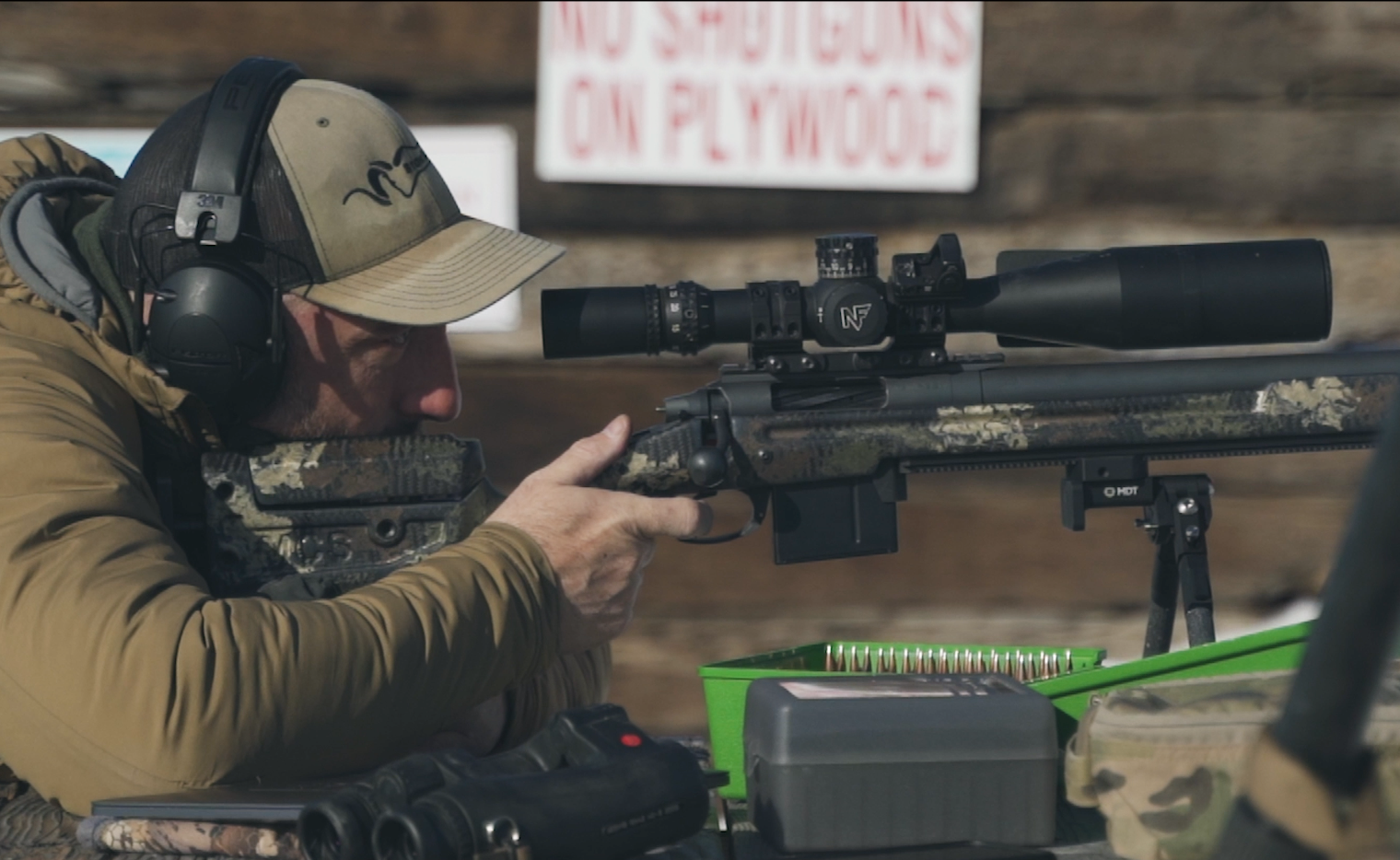 Here's what the modern precision rifle rig looks like. 