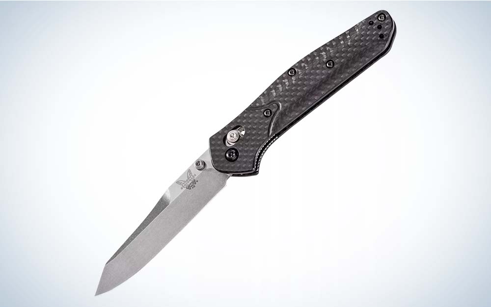 A Benchmade 940 knife.