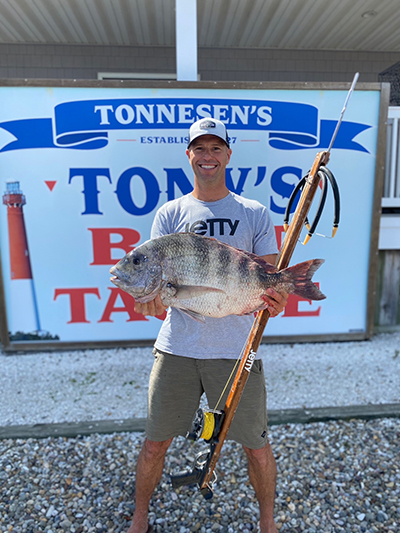 State-Record Salmon and Sheepshead Caught (and Speared) in New Jersey