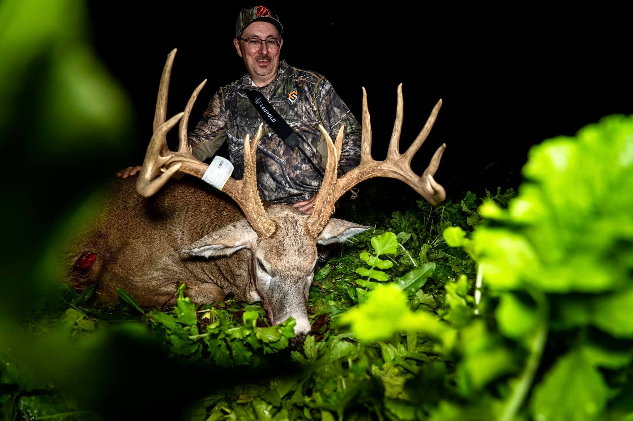 Mark Drury's biggest buck ever was green-scored at 216 inches.