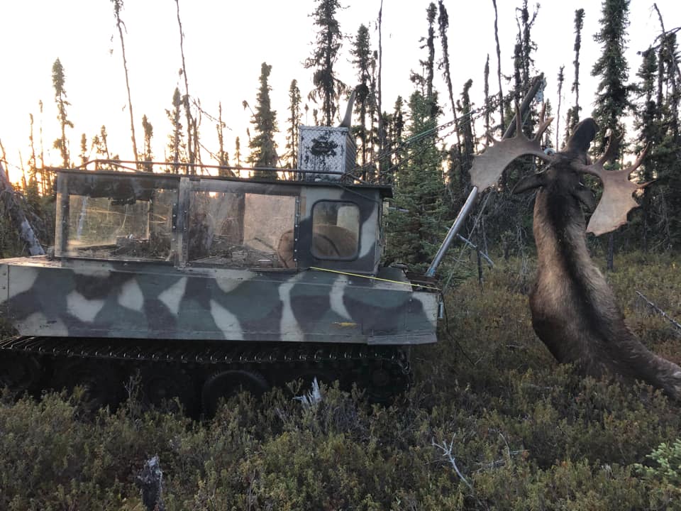 The Weasel is an ideal moose rig.