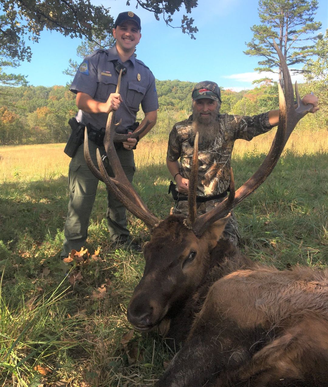 Chris Irick of Pleasant Hope harvested the first elk by archery methods in Missouri’s modern elk hunting history. 