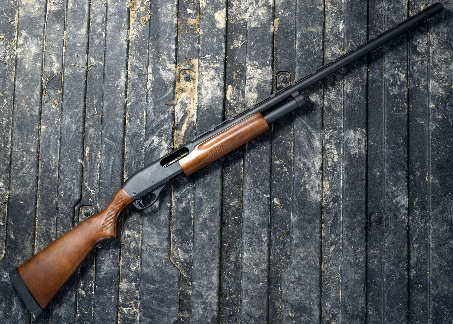 Remington 870 express shotgun.