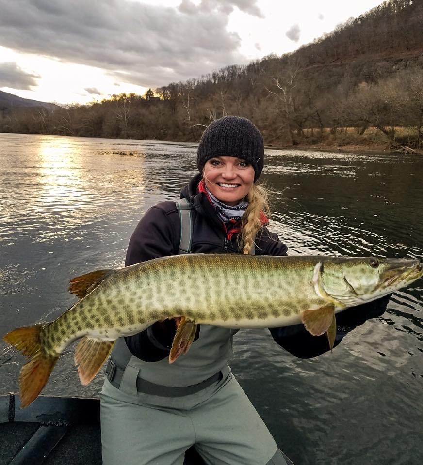 Now is an ideal time to catch a big fall musky.