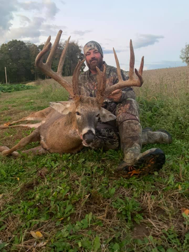 A buck of a lifetime for Kevin Miller. 