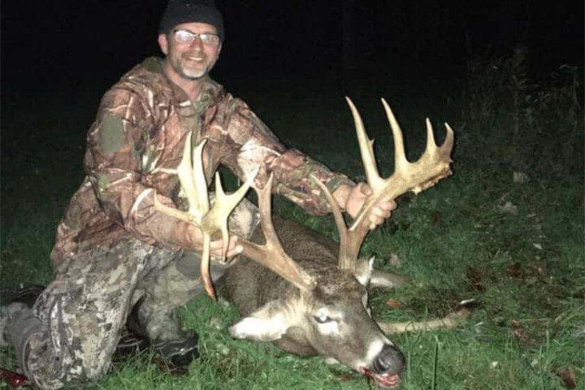 Pennsylvania Public Land Hunter Kills a Massive 205-Inch Drop-Tine Buck