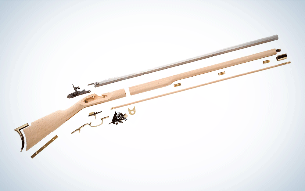 A tan muzzleloader kit is the best gift for outdoorsmen.