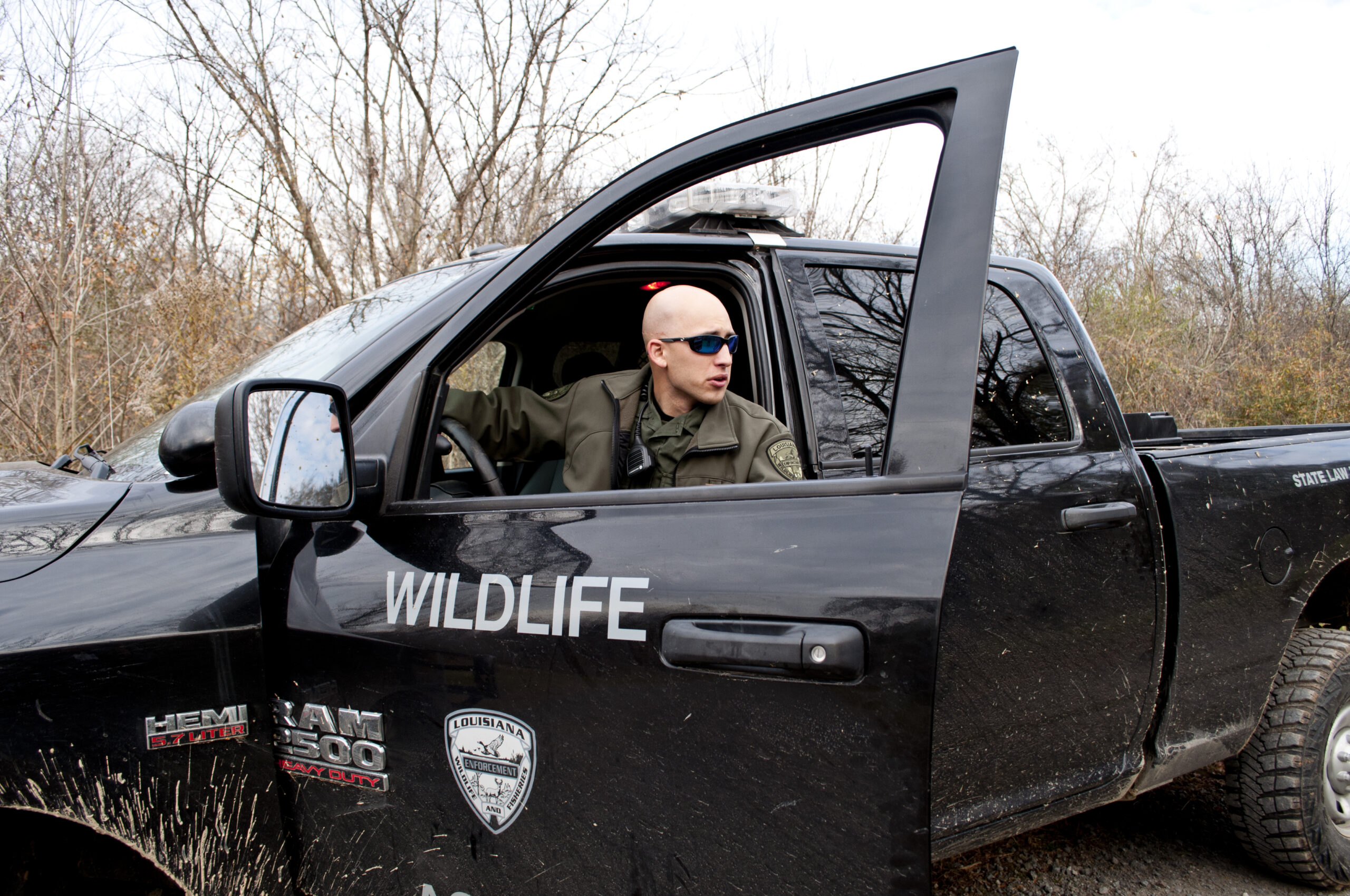 Wildlife agent with Louisiana Department of Wildlife and Fisheries
