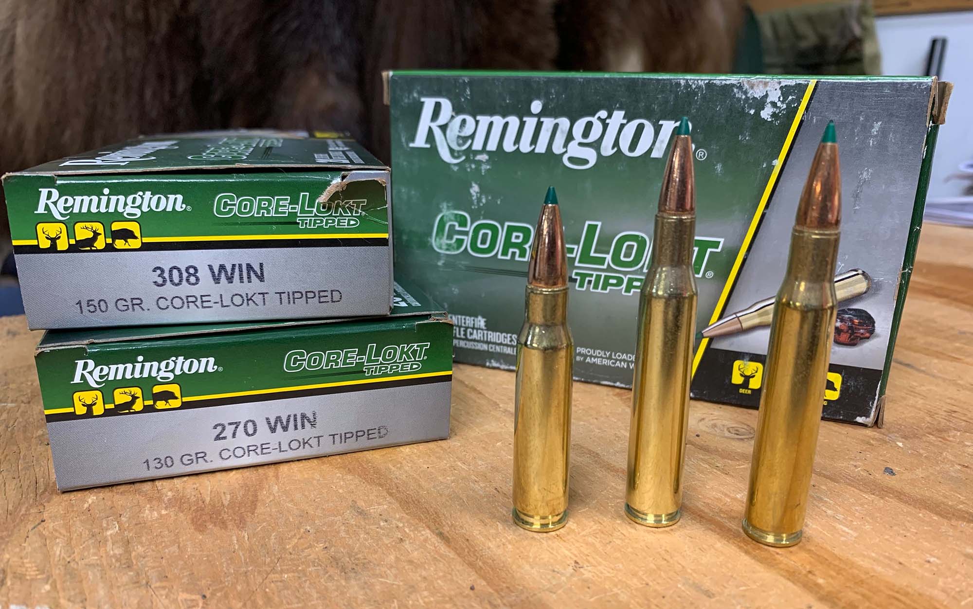 A box of Remington Core-Lokt