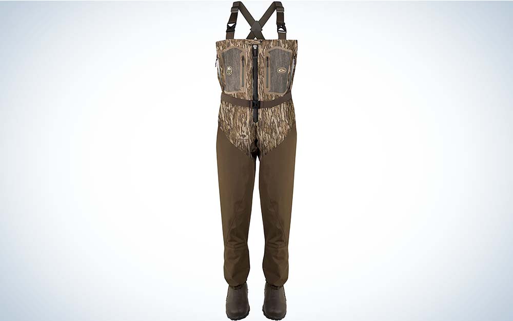 One of the best duck hunting waders with a front zipper