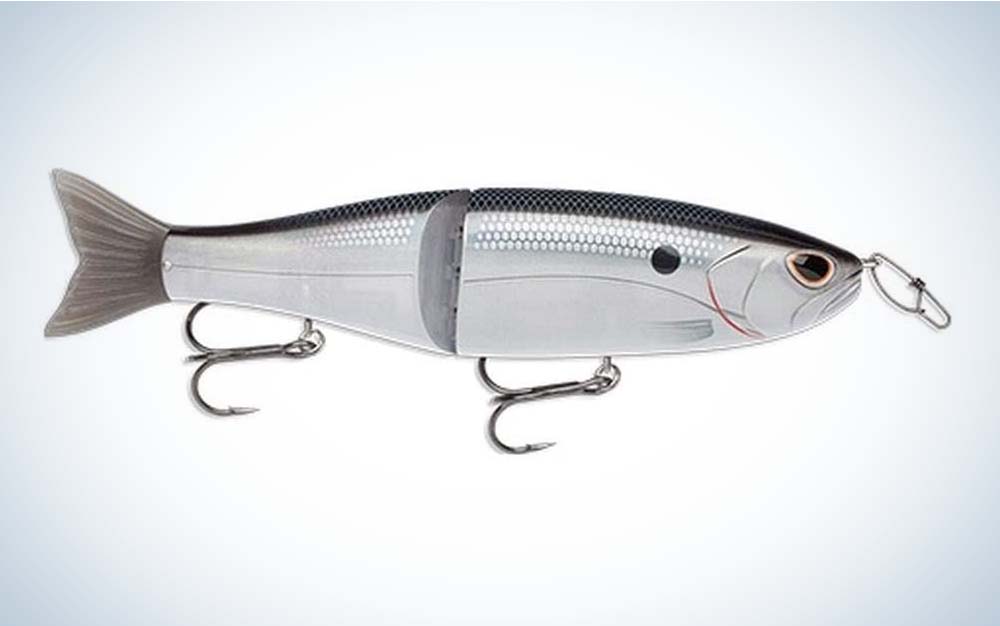 A silver bass lure that's one of the best spring bass lures