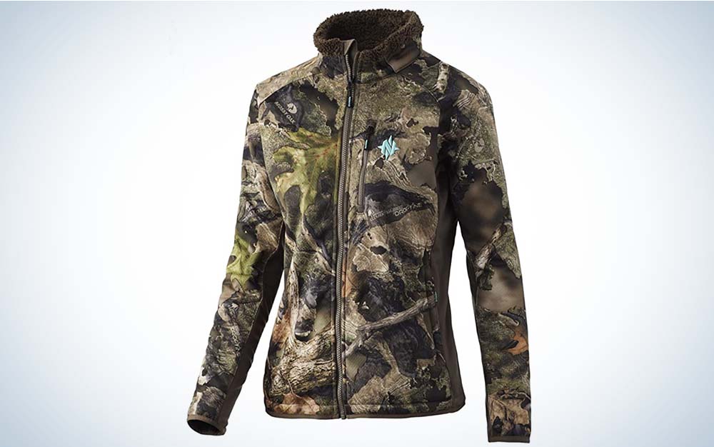 A lightweight camo jacket that's the best budget women's hunting jacket