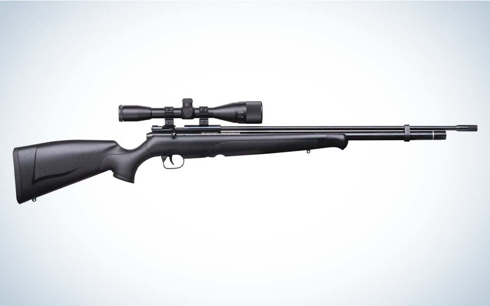 A black air rifle that's the best .22 air rifle for young shooters