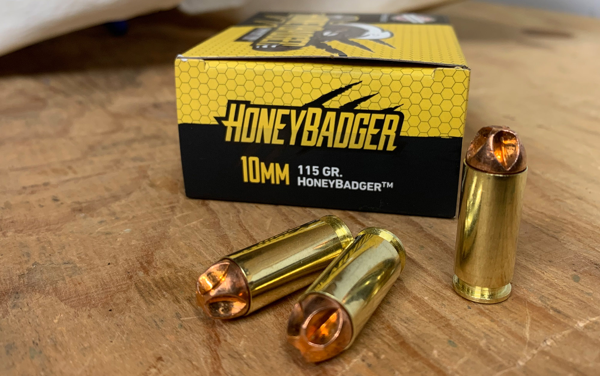 Black Hills Ammunition 115-grain Honey Badger is best for bears.