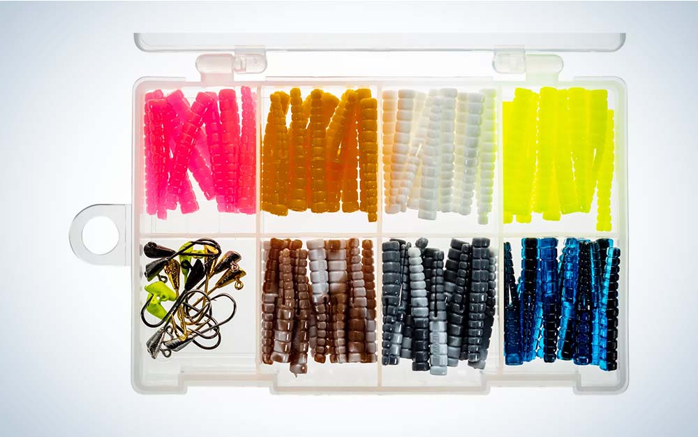 A box of the best trout lures