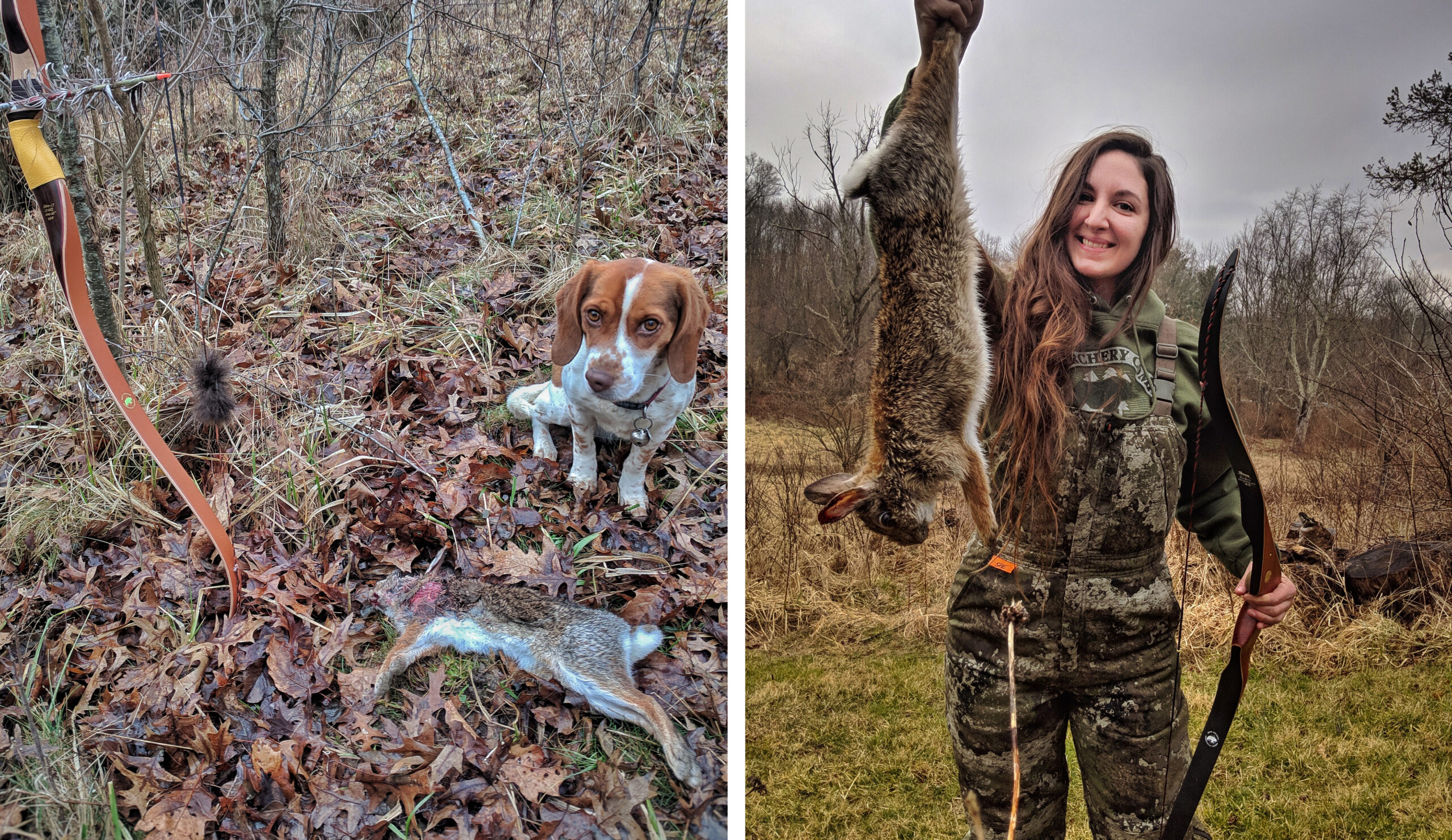 Rabbit hunting is the perfect way to switch from trad shooting to bowhunting rabbits.